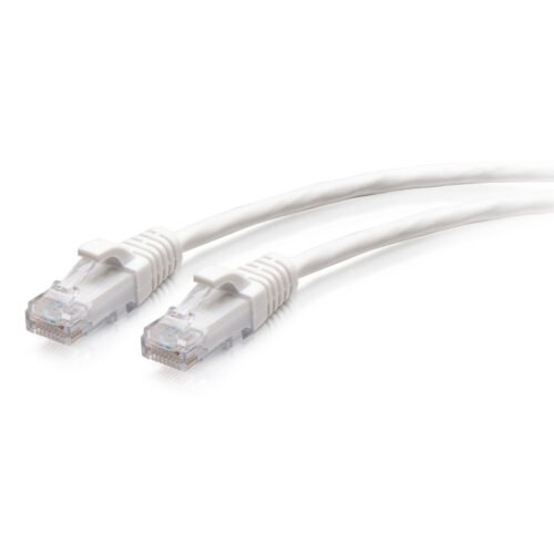 C2G 1.5m Cat6a Snagless Unshielded (UTP) Slim Ethernet Patch Cable - White