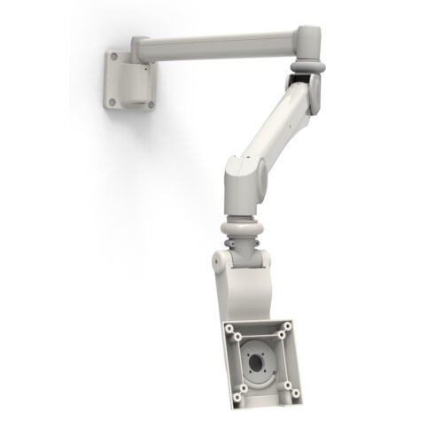 Compulocks VESA Medical Grade Extra Long Articulating Monitor Arm White