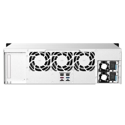 QNAP TS-1673AU-RP-16G NAS/storage server Rack (3U) Ryzen Embedded V1500B 16 GB DDR4 0 TB QNAP QTS Black, Grey - Image 6