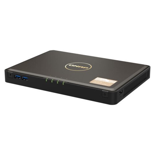 QNAP TBS-464 NAS Desktop Intel® Celeron® N5105 8 GB DDR4 0 TB QNAP Turbo System Black - Image 5