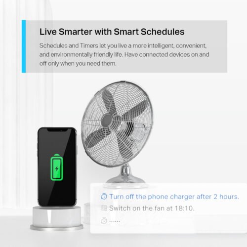 TP-Link Tapo Mini Smart Wi-Fi Socket, Energy Monitoring - Image 2