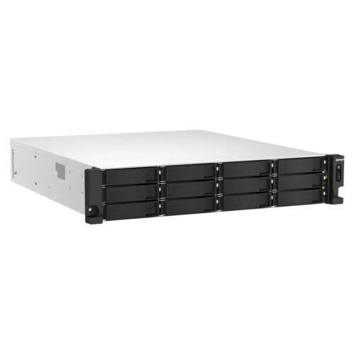 QNAP TS-h1887XU-RP NAS Rack (2U) Intel Xeon E E-2334 16 GB DDR4 0 TB QuTS hero Black, White - Image 5