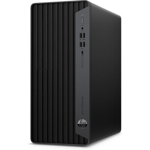 HP EliteDesk 800 G6 Intel® Core™ i5 i5-10500 8 GB DDR4-SDRAM 256 GB SSD Windows 10 Pro Tower PC Black - Image 2