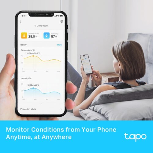 TP-Link Tapo Smart Temperature & Humidity Monitor - Image 4