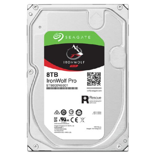 Seagate IronWolf Pro ST8000NT001 internal hard drive 8 TB 7200 RPM 256 MB 3.5" Serial ATA III - Image 3