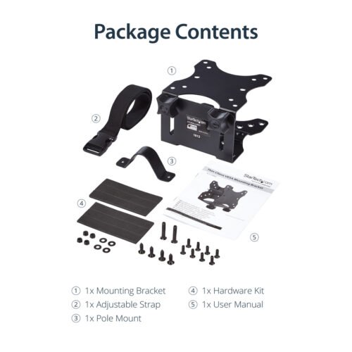 StarTech.com Thin Client Mount - VESA Mounting Bracket - Image 6