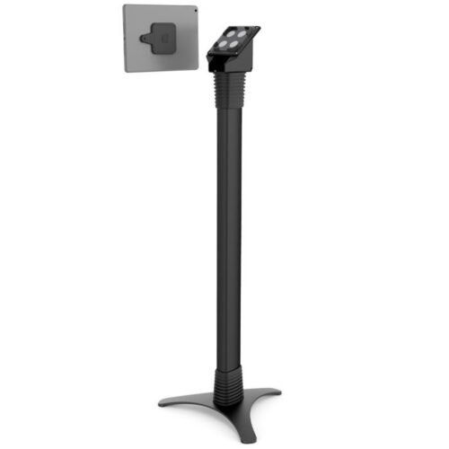 Compulocks Universal Tablet Magnetic Brandable Floor Stand with Cable Lock Black