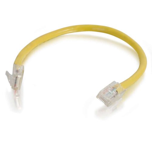 C2G 0.5m Cat5e Non-Booted Unshielded (UTP) Network Patch Cable - Yellow - Image 4