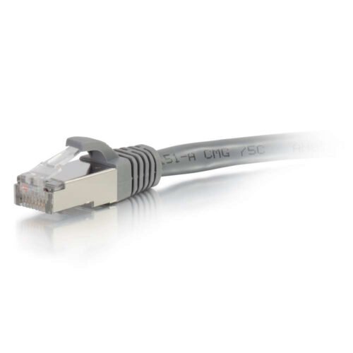 C2G Cat6a SSTP 0.3m networking cable Grey S/FTP (S-STP) - Image 2