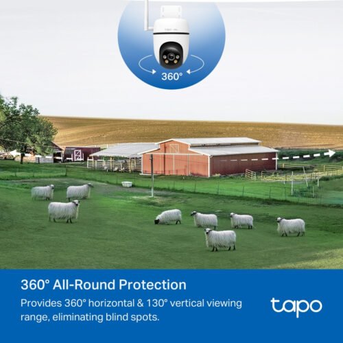 TP-Link TAPO C501GW security camera Turret IP security camera Outdoor 1920 x 1080 pixels Wall - Image 4