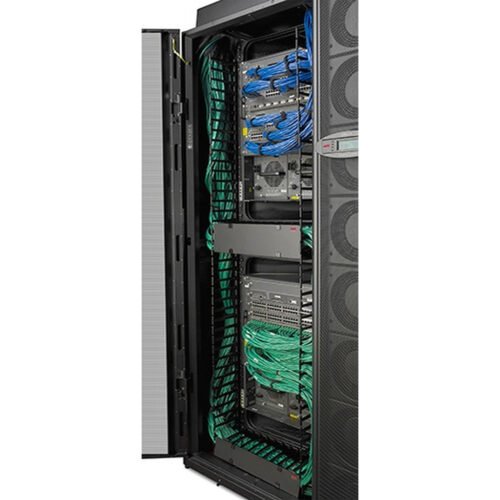 APC NetShelter SX, Networking Rack Enclosure, 42U, Black, 1991H x 750W x 1070D mm with Casters, Feet, Vertical Cable Managers, - Image 3