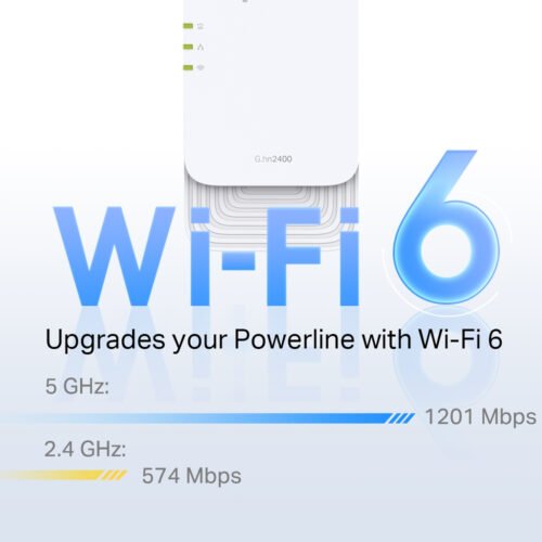 TP-Link G.hn2400 Powerline AX1800 Wi-Fi 6 Kit - Image 4