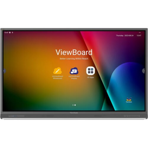 Viewsonic IFP7552-2F interactive whiteboard 190.5 cm (75") 3840 x 2160 pixels Touchscreen Black HDMI - Image 3