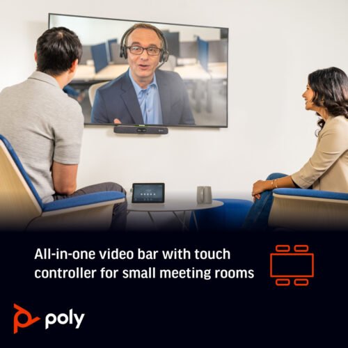 POLY Studio X30 All-In-One Video Bar with TC8 Controller Kit - Image 6