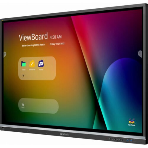 Viewsonic IFP5550-5 interactive whiteboard 139.7 cm (55") 3840 x 2160 pixels Touchscreen Black HDMI - Image 3