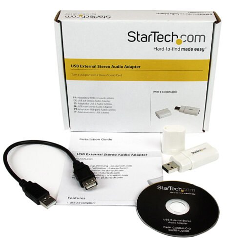 StarTech.com USB to Stereo Audio Adapter Converter - Image 6