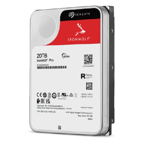 Seagate IronWolf Pro ST20000NT001 internal hard drive 20 TB 7200 RPM 256 MB 3.5" - Image 5