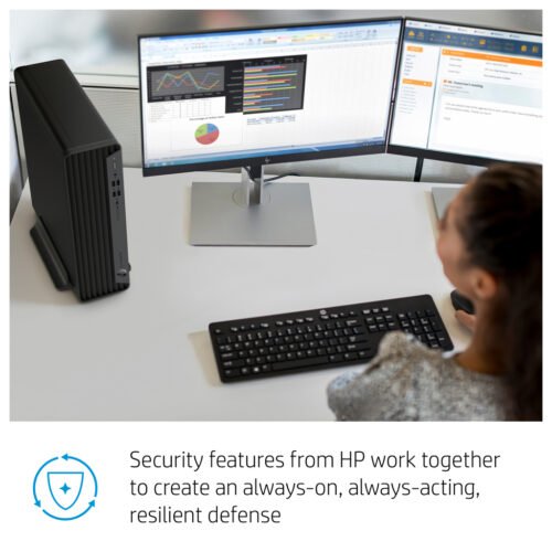 HP EliteDesk 800 G6 Intel® Core™ i5 i5-10500 16 GB DDR4-SDRAM 256 GB SSD Windows 10 Pro SFF PC Black - Image 15