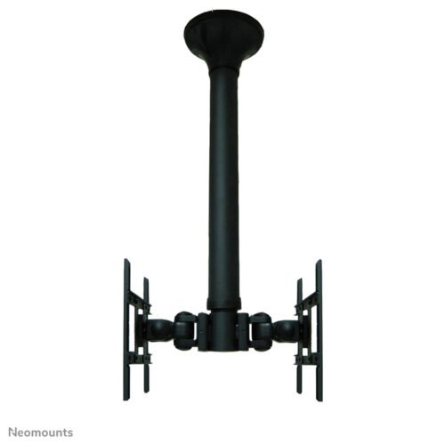 Neomounts FPMA-C200D Dual monitor/TV mount ceiling 10-40" - h 64-104 cm - Image 2