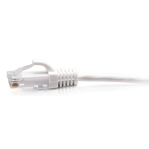 C2G 1.5m Cat6a Snagless Unshielded (UTP) Slim Ethernet Patch Cable - White - Image 2