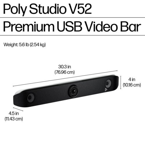 POLY Studio V52 USB Video Bar - Image 14