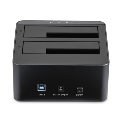 StarTech.com Dual-Bay USB 3.0 to SATA Hard Drive Docking Station, USB Hard Drive Dock, External 2.5/3.5" SATA I/II/III SSD/HDD - Image 4