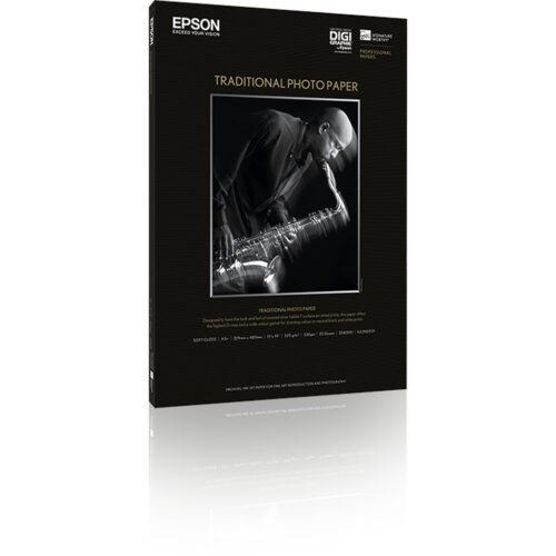 Epson Traditional Photo Paper, DIN A3+, 330g/m², 25 Sheets