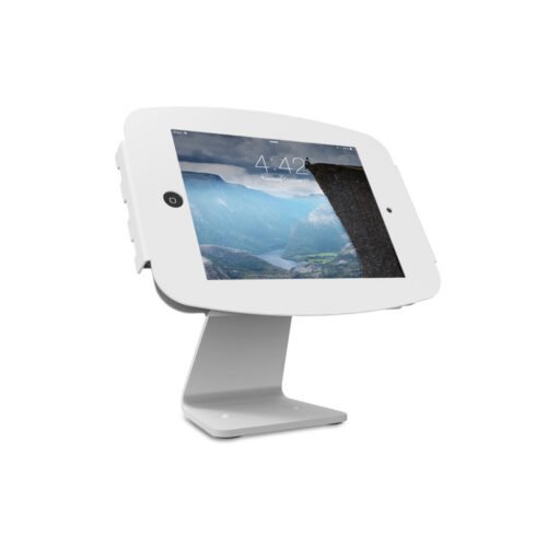 Compulocks iPad Pro 12.9" (3-6th Gen) Space Enclosure Rotating Counter Stand White - Image 5