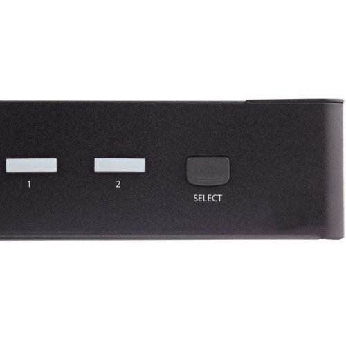 StarTech.com 2 Port HDMI KVM Switch - Single Monitor 4K 60Hz Ultra HD HDR - Desktop HDMI 2.0 KVM Switch with 2 Port USB 3.0 Hub - Image 2