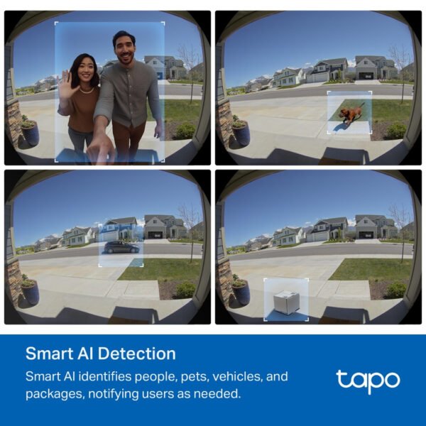 TP-Link Tapo Smart Battery Video Doorbell - Image 5