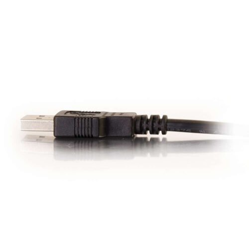 C2G 3.3ft (1m) USB 2.0 A Male to A Female Extension Cable - Black - Image 4