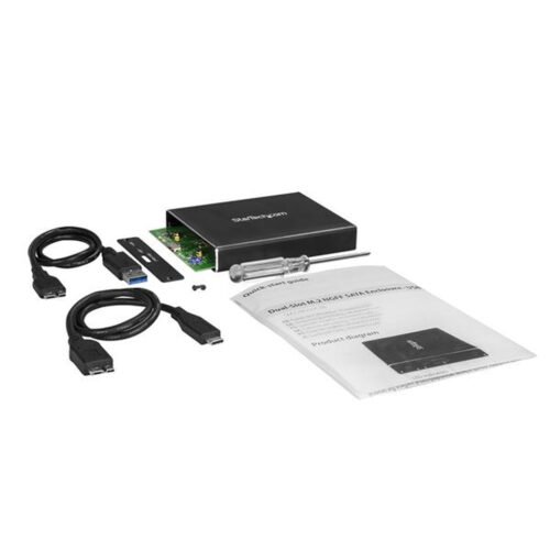 StarTech.com Dual-Slot Drive Enclosure for M.2 SATA SSDs - USB 3.1 (10Gbps) - RAID - Image 5