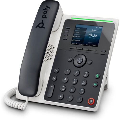 POLY Edge E220 IP Phone and PoE-enabled - Image 3