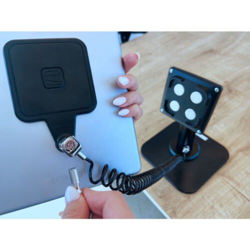 Compulocks Universal Tablet Magnetic Counter Stand with Cable Lock Black - Image 7