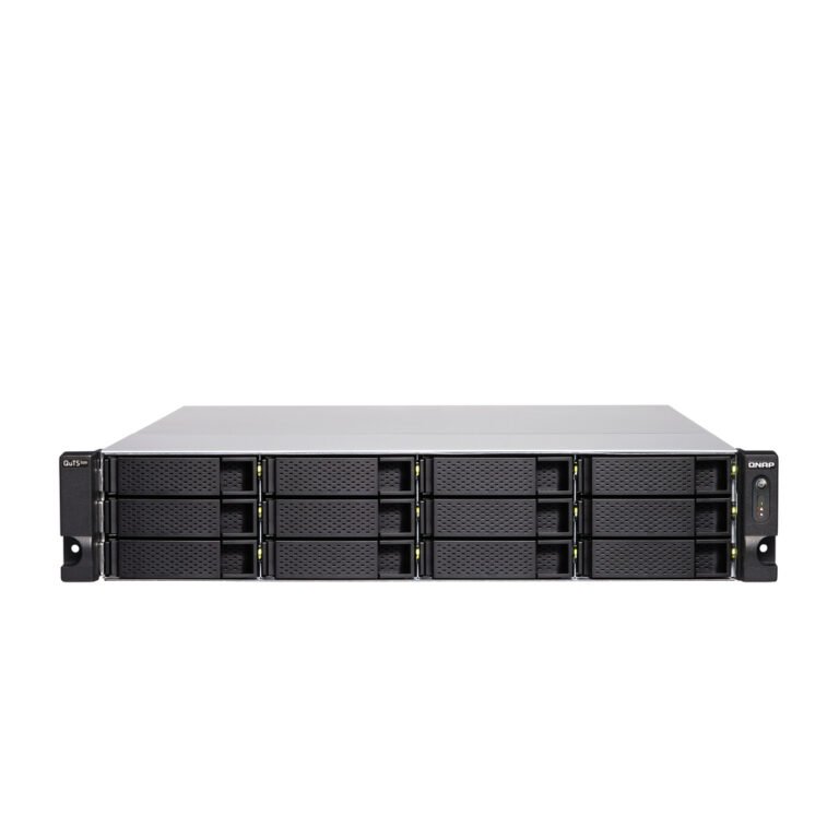 QNAP TS-H1886XU-RP-R2 NAS Rack (3U) Intel® Xeon® D D-1622 32 GB DDR4 0 TB QuTS hero Black, Grey