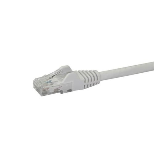 StarTech.com 2m CAT6 Ethernet Cable - White CAT 6 Gigabit Ethernet Wire -650MHz 100W PoE RJ45 UTP Network/Patch Cord Snagless w - Image 2