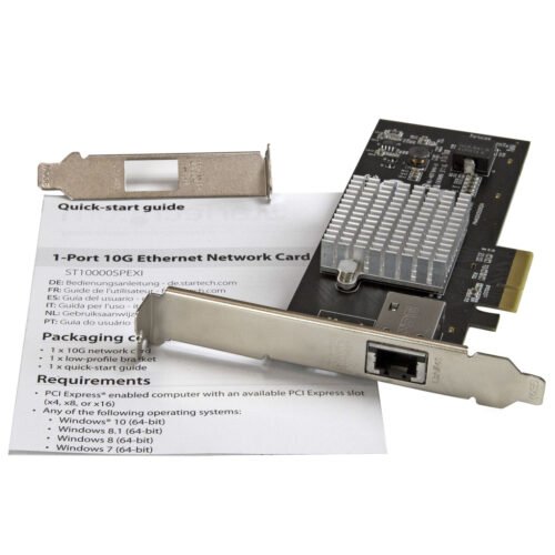 StarTech.com 1-Port 10G Ethernet Network Card - PCI Express - Intel X550-AT Chip - Image 5