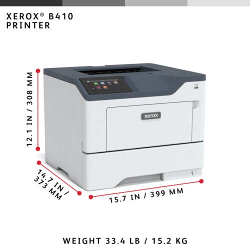 Xerox B410 A4 47ppm Duplex Printer PS3 PCL5e/6 2 Trays Total 650 Sheets - Image 12