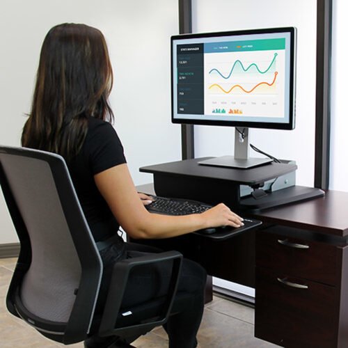StarTech.com Sit-to-Stand Workstation - Image 4