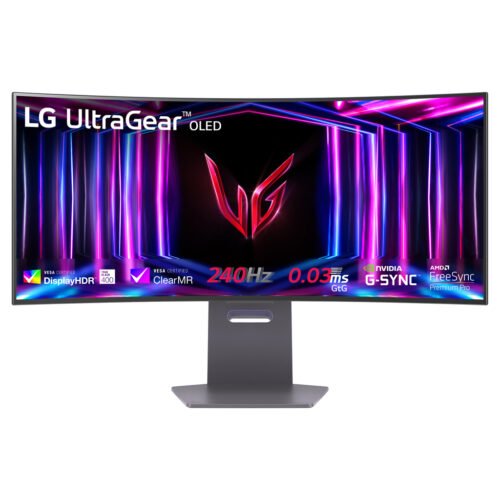 LG 34GS95QE-B computer monitor 86.1 cm (33.9") 3440 x 1440 pixels Wide Quad HD OLED Black - Image 6