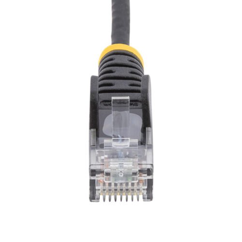 StarTech.com 0.5 m CAT6 Cable - Slim - Snagless RJ45 Connectors - Black - Image 4