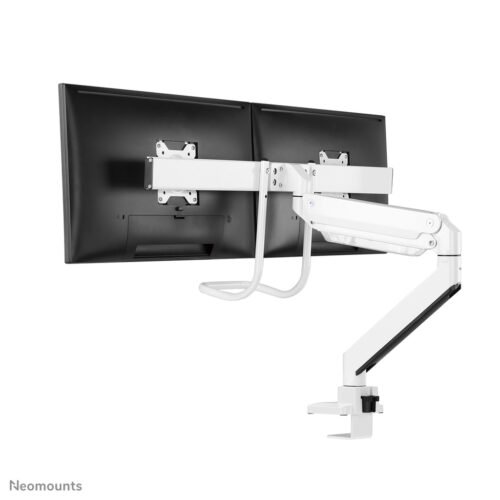 Neomounts NM-D775DXWHITE Monitor arm 10-32" - gas spring - Topfix - 180°-stop - Image 7