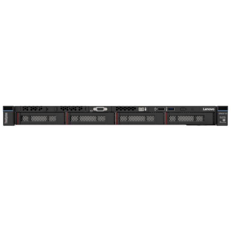 Lenovo ThinkSystem SR630 V3 server Rack (1U) Intel Xeon Silver 4510 2.4 GHz 32 GB DDR5-SDRAM 1100 W