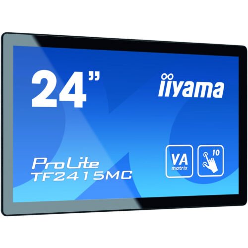 iiyama ProLite TF2415MC-B2 computer monitor 60.5 cm (23.8") 1920 x 1080 pixels Full HD LCD Touchscreen Multi-user Black - Image 4