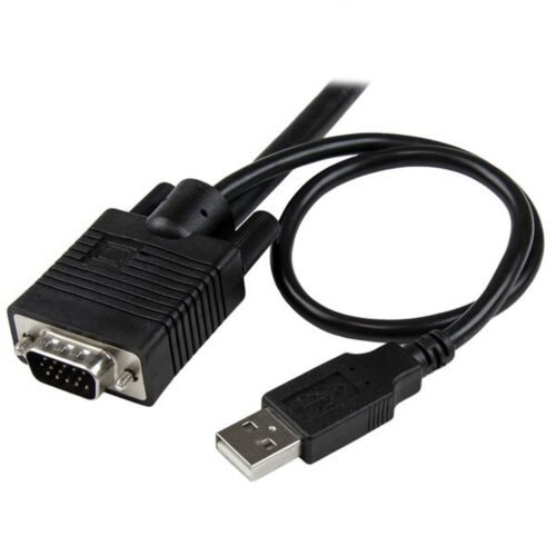 StarTech.com 2 Port USB VGA Cable KVM Switch - USB Powered with Remote Switch - Image 4