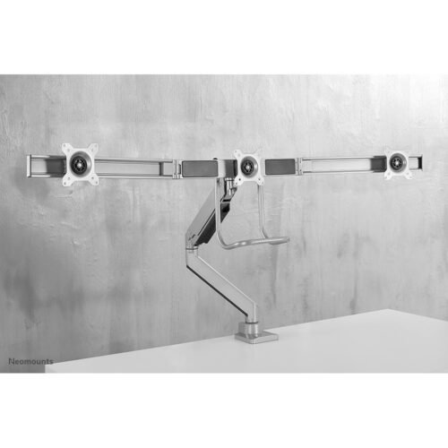 Neomounts NM-D775DX3SILVER Monitor arm 17-27" - gas spring - Topfix - 180°-stop - Image 11