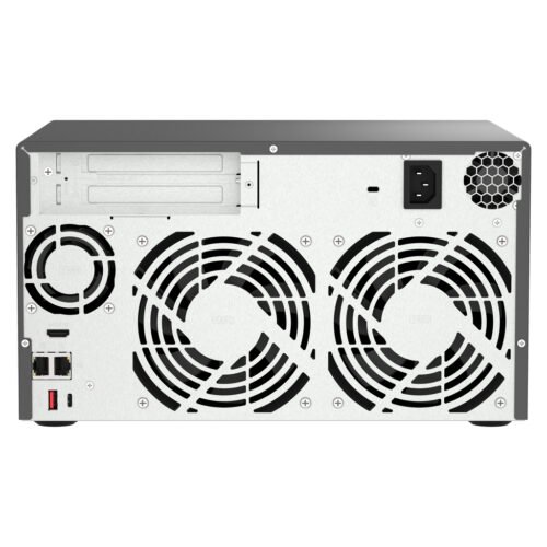 QNAP TVS-h874 NAS Tower Intel® Core™ i5 i5-12400 32 GB DDR4 0 TB QuTS hero Black - Image 2