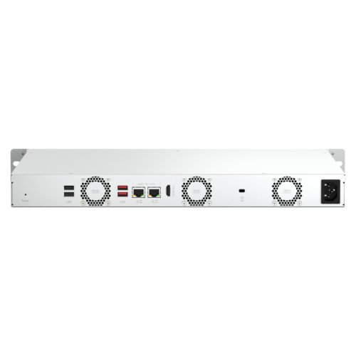 QNAP TS-464eU NAS Rack (1U) Intel® Celeron® N5095 8 GB DDR4 0 TB QNAP Turbo System Aluminium, Black - Image 6