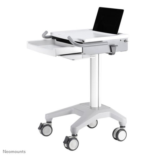 Neomounts MED-M200 Medical mobile workstation 10-17" - gas spring - lockable - Image 5
