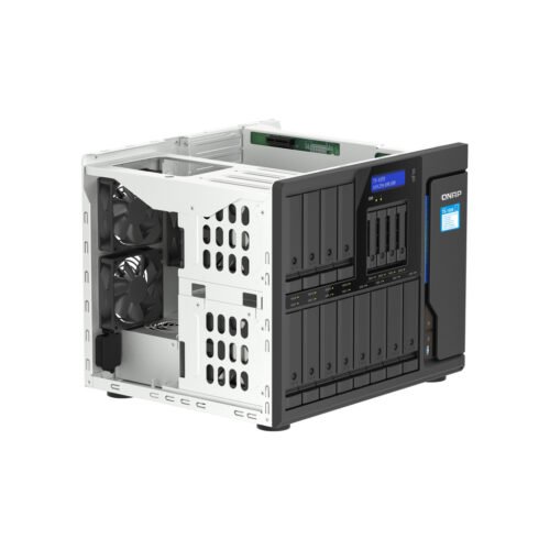 QNAP TS-1655 NAS Tower Intel Atom® C5125 8 GB DDR4 0 TB QNAP Turbo System Black - Image 3